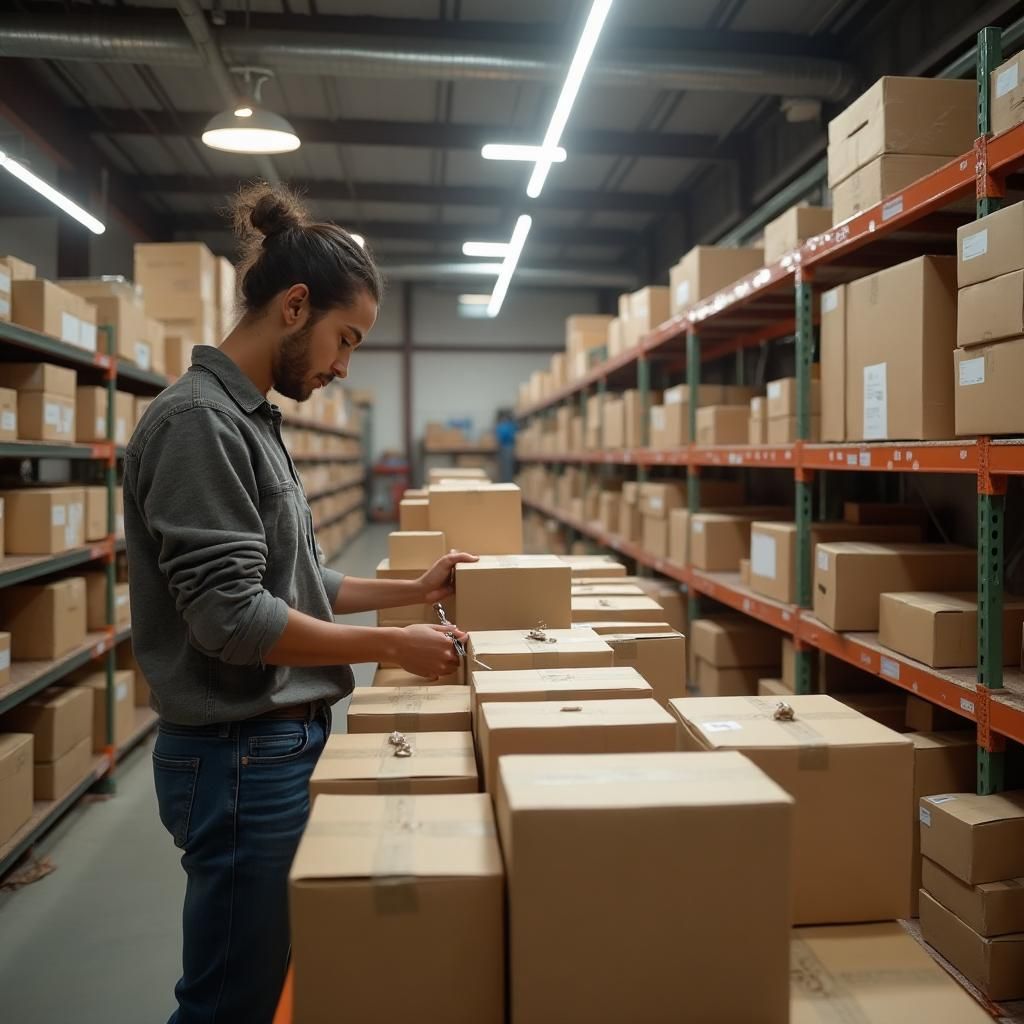 Préparation de commande e-commerce